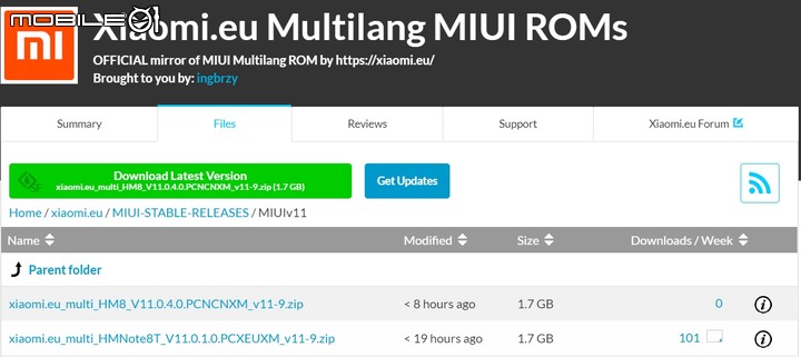 Xiaome.eu MIUI歐版穩定版開始支援Redmi Note 8T及 Redmi 8