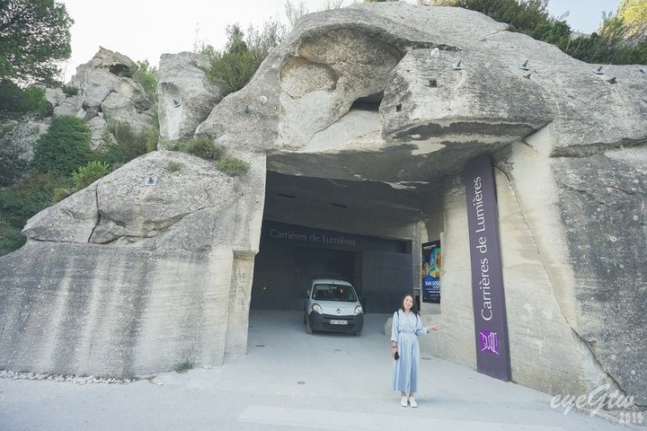 點我看大圖 (遊記)南法|Carrières de Lumières光影採石場|Les Baux de Provence雷柏城|搭公車去看梵谷|自助旅行