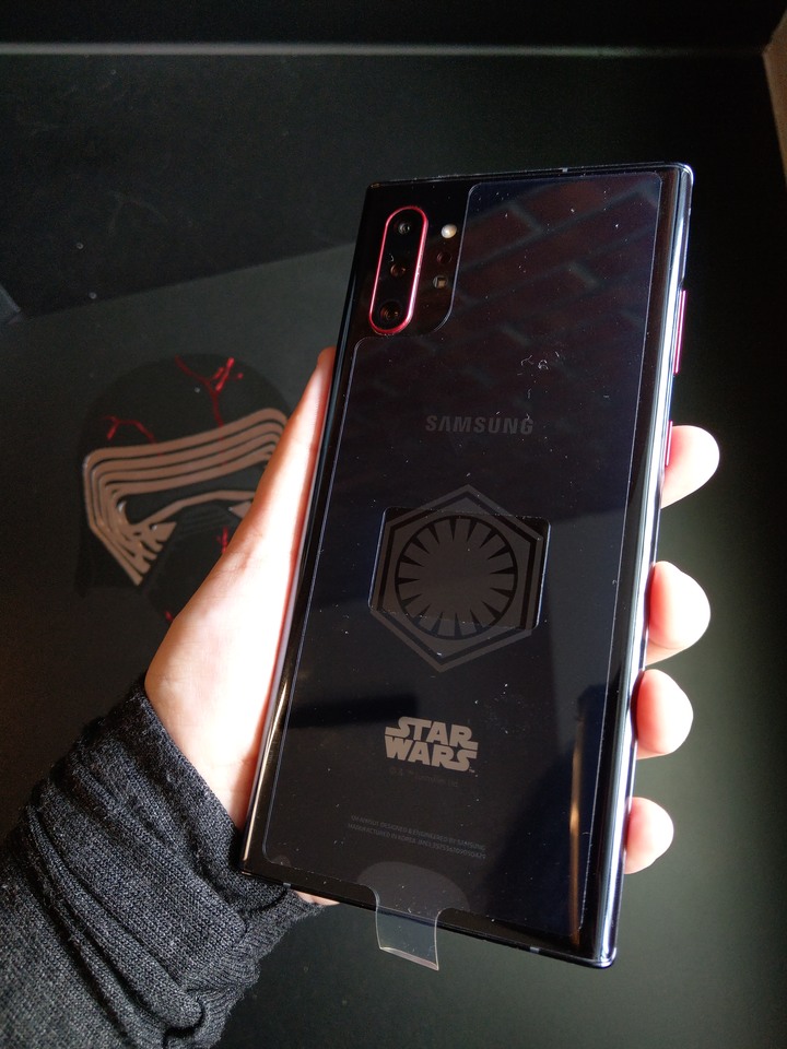 Star Wars 星際大戰凱羅忍 Samsung Note10+ 簡單開箱