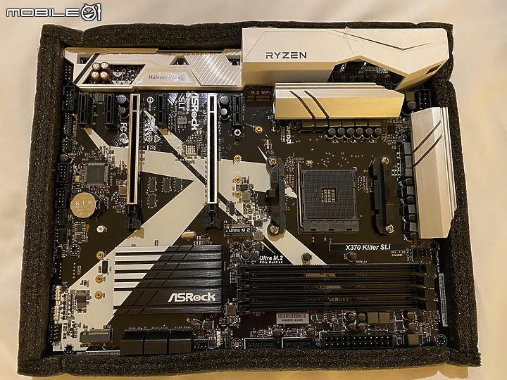 點我看大圖 同價格屌打 Intel 降價好香 AMD Ryzen 3500X combo X370 Killer SLI