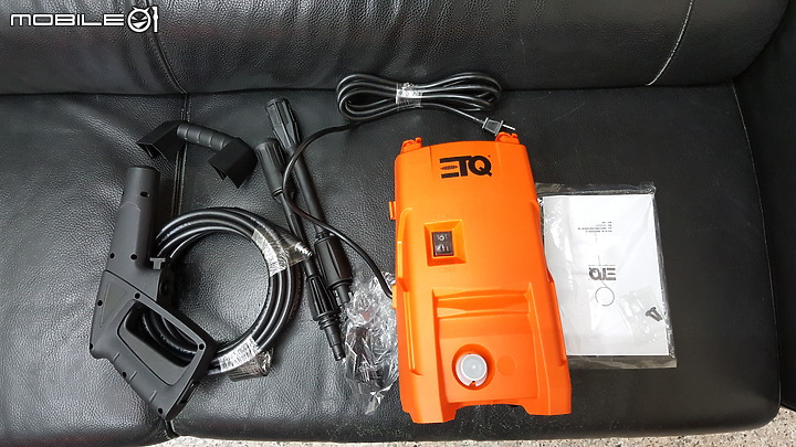 ETQ USA 高壓沖洗機(便攜型)簡易開箱