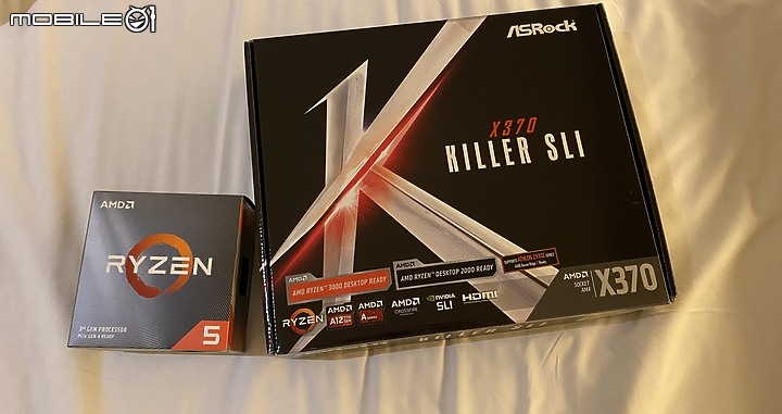 點我看大圖 同價格屌打 Intel 降價好香 AMD Ryzen 3500X combo X370 Killer SLI