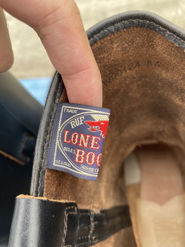 悲劇的孤狼 Lone Wolf farmer boots