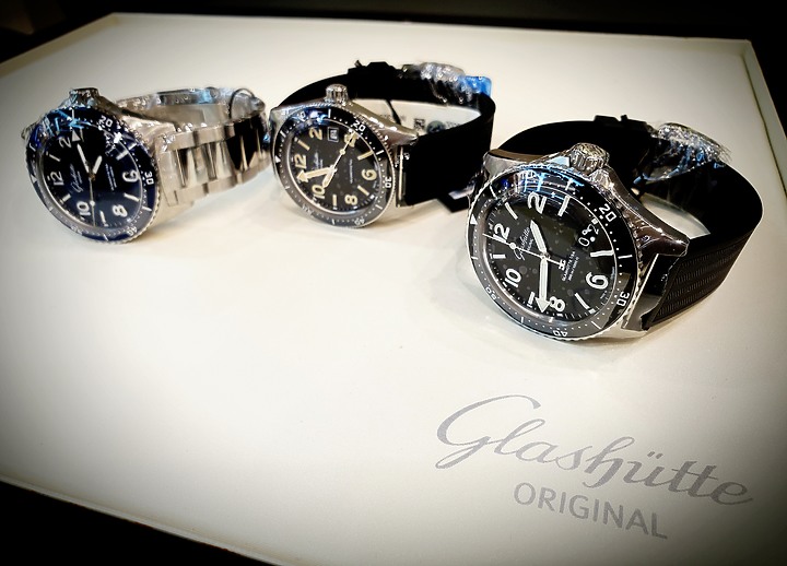 「分享-耶誕賞錶」經典與現代 - Glashütte Original 格拉蘇蒂原創 SeaQ 潛水錶 （圖多文長！！）
