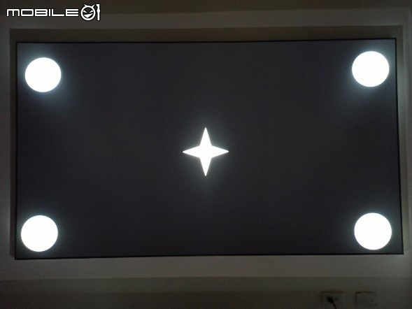 Optoma P1搭配抗光幕效果