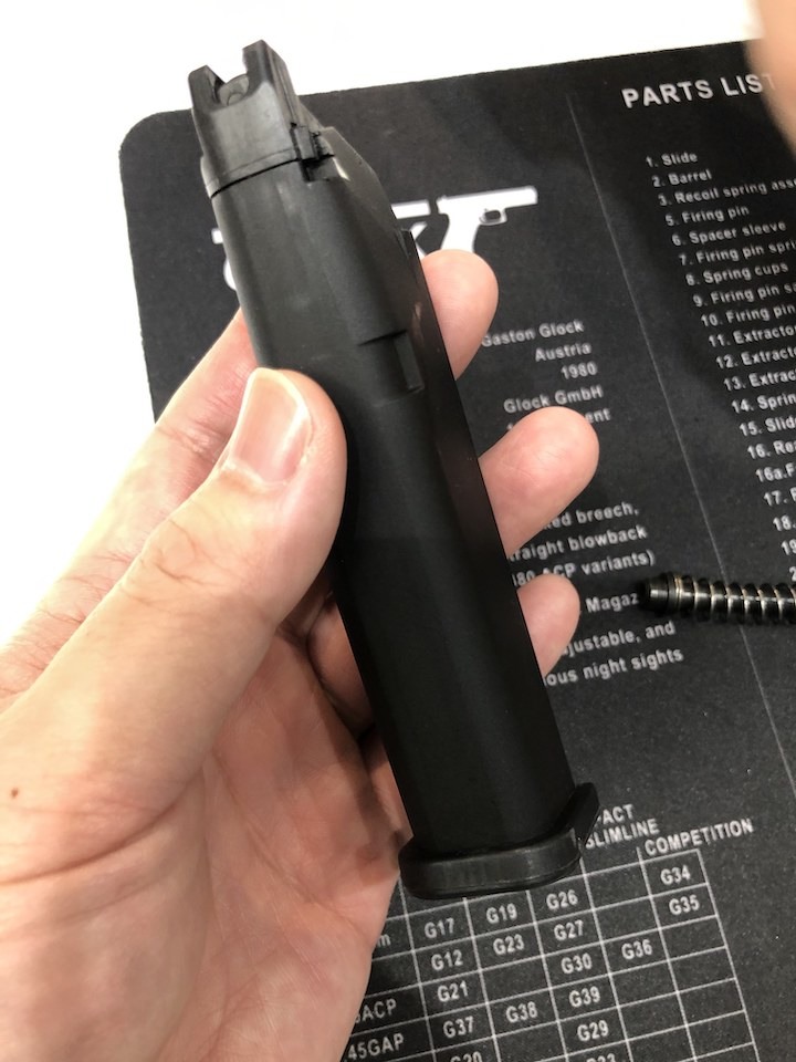 GHK Glock 17 Gen3 氣動手槍工程樣品實際玩