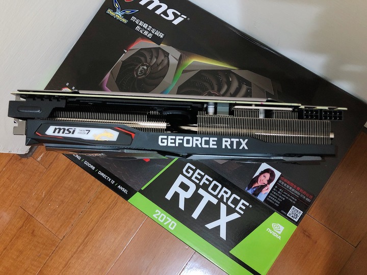 開箱 【MSI 微星】GeForce RTX 2070 GAMING Z 8G