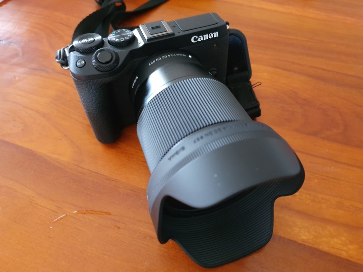 Canon M6II + Sigma 16 1.4 拍小情人