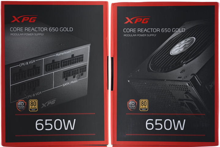 XPG CORE REACTOR 650W全模組化金牌電源開箱