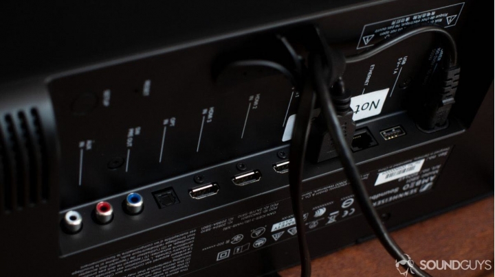 UDP-LX500toAMBEO soundbar 音源該怎麼接？
