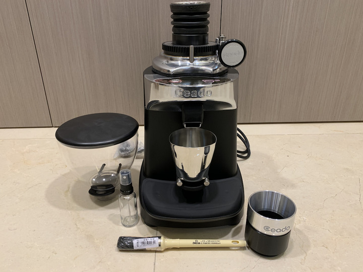 [開箱]Ceado E37SD 磨豆機及簡易殘粉測試