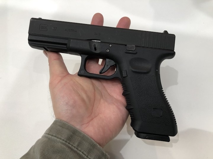 GHK Glock 17 Gen3 氣動手槍工程樣品實際玩