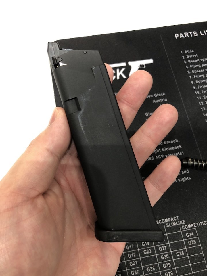 GHK Glock 17 Gen3 氣動手槍工程樣品實際玩