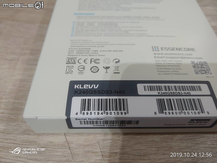 【KLEVV 入門款 Neo N400 測試報告 Test Reprot】還記得之前KLEVV N系列被人砲到體無完膚嗎。讓我們來看看到底是不是真的？