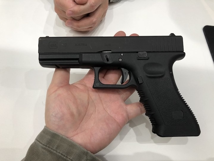 GHK Glock 17 Gen3 氣動手槍工程樣品實際玩