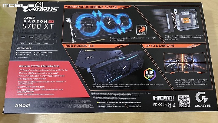 [開箱] 抗衡老黃 AORUS 鷹神 A 卡新巔峰 Radeon RX 5700 XT 8GB