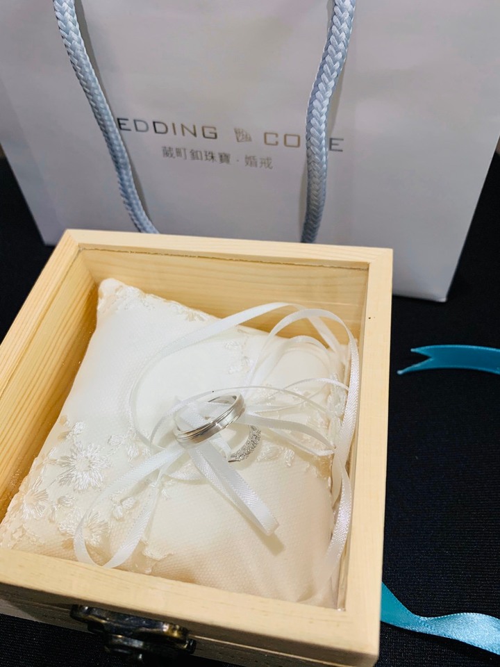 Wedding code葳町釦鑽石婚戒分享