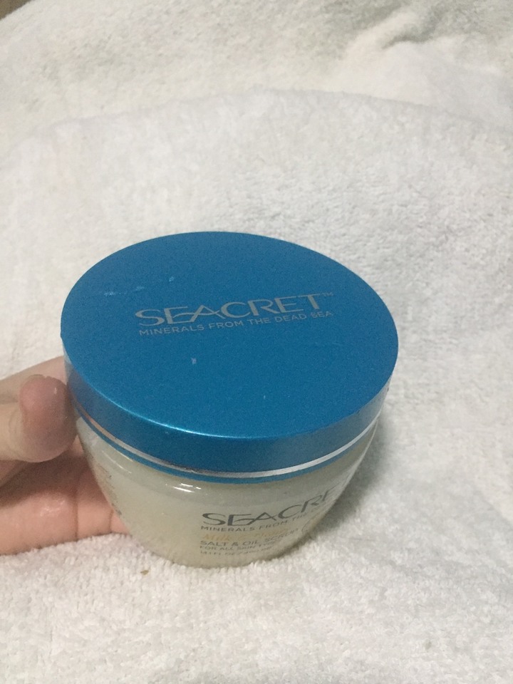 聖誕禮物開箱~seacret鹽油+乳液