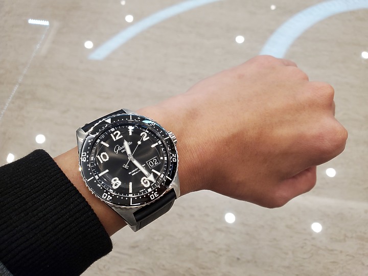 「分享-耶誕賞錶」經典與現代 - Glashütte Original 格拉蘇蒂原創 SeaQ 潛水錶 （圖多文長！！）