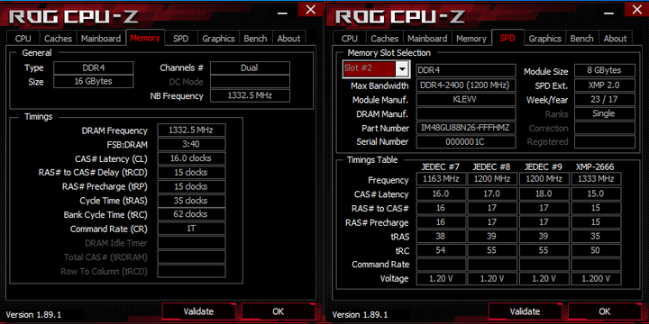 科賦KLEVV  CRAS II DDR4簡單開箱分享，同場加映T-Force Delta RGB DDR4