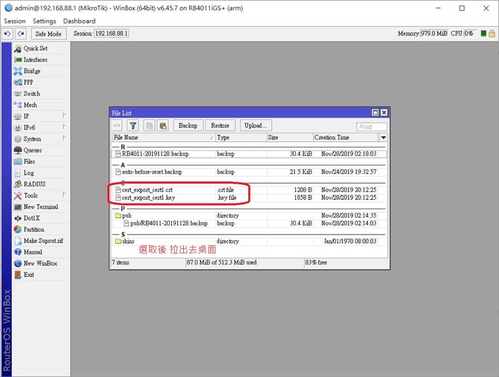 RouterOS OpenVPN 設定- RB4011+RB450*4