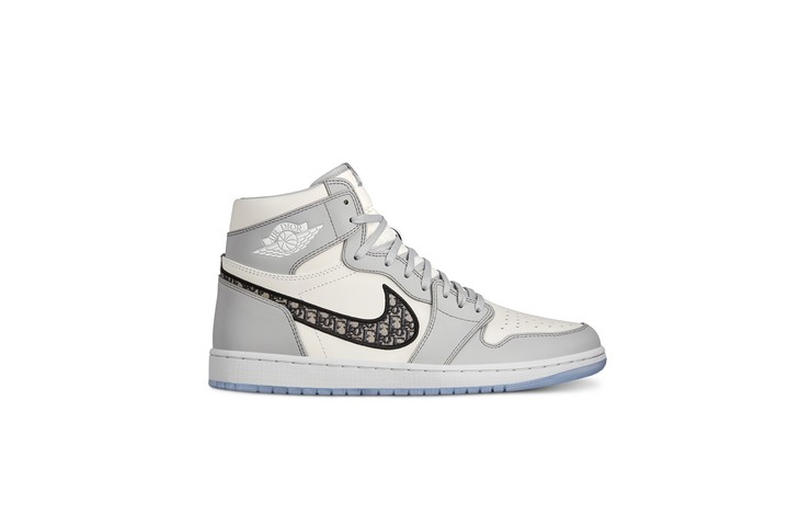Jordan X Dior首款聯名系列AJ 1 High OG Dior發布 實鞋細節看這裡!