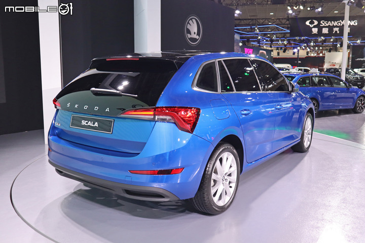 【2020台北車展】Škoda Scala提前現身,搭載1.0升渦輪增壓引擎搶攻主流中型掀背市場!