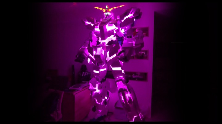 獨角獸鋼彈 紙模型 RX-0 Unicorn Gundam 2.5Meter 1/7.2