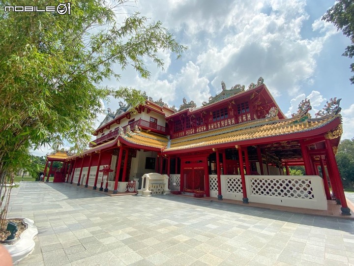 點我看大圖 【泰國大城府一日遊】泰國必去景點「邦芭茵夏宮 Bang Pa-In Royal Palace」
