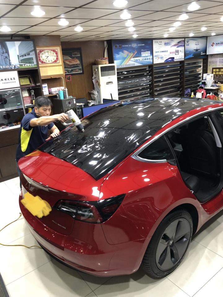 Model 3 隔熱紙分享