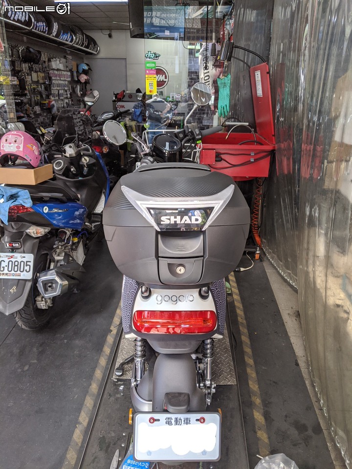 太座休假買菜車-Gogoro 2 Delight上架掛箱&後輪異音處理(附圖多)