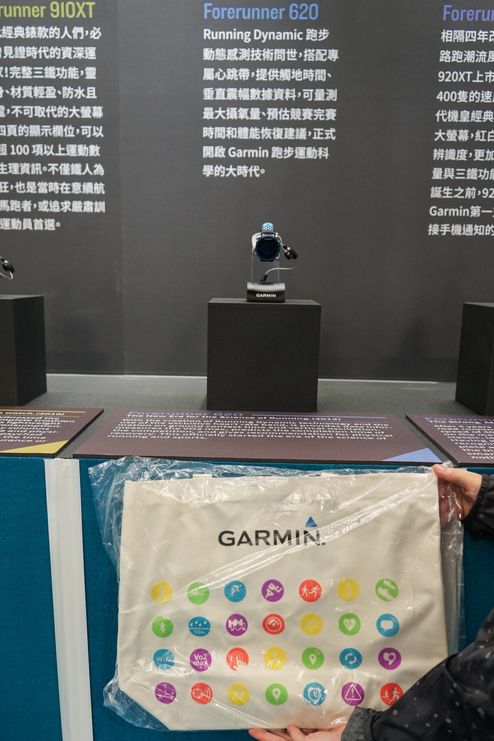 Garmin臺北馬博覽會攤位體驗！互動裝置有趣、好禮拿不完