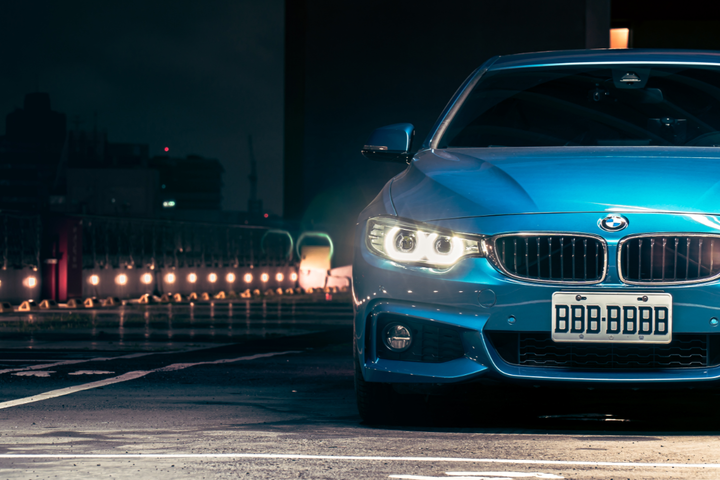 BMW 420i Msport夜拍