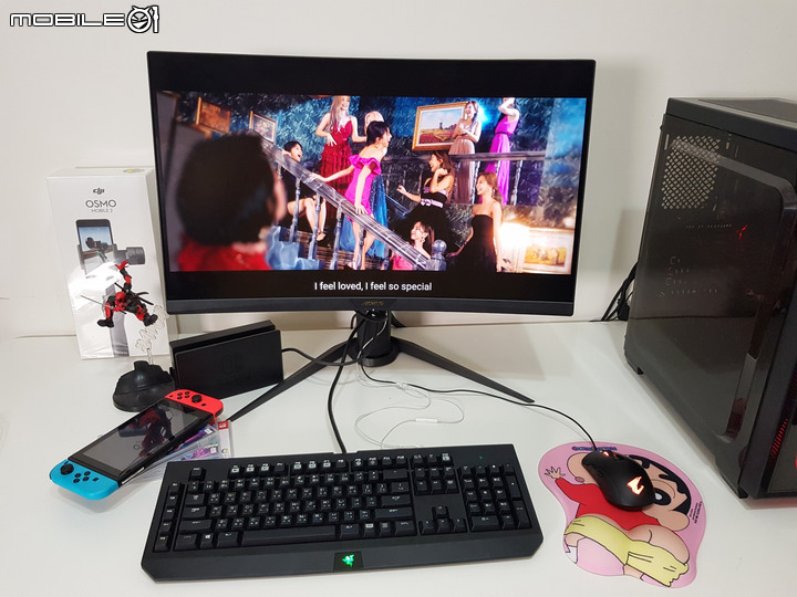 心得.AORUS CV27F最曲的戰術型電競螢幕