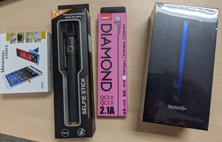 Note10+小開箱加小米立式無線充電測試