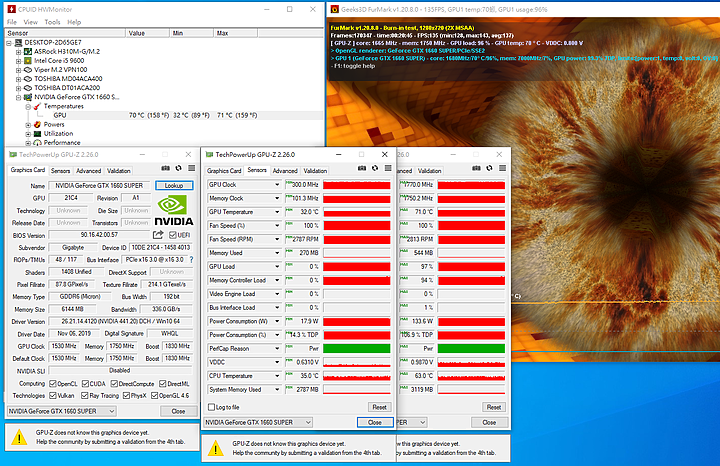 GIGABYTE GTX1660 SUPER OC 6GB 開箱實測