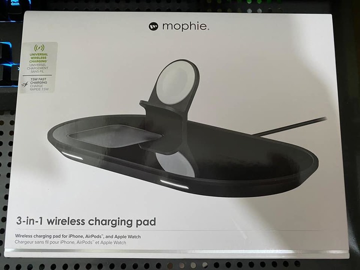 mophie 三合一無線充電板簡單開箱