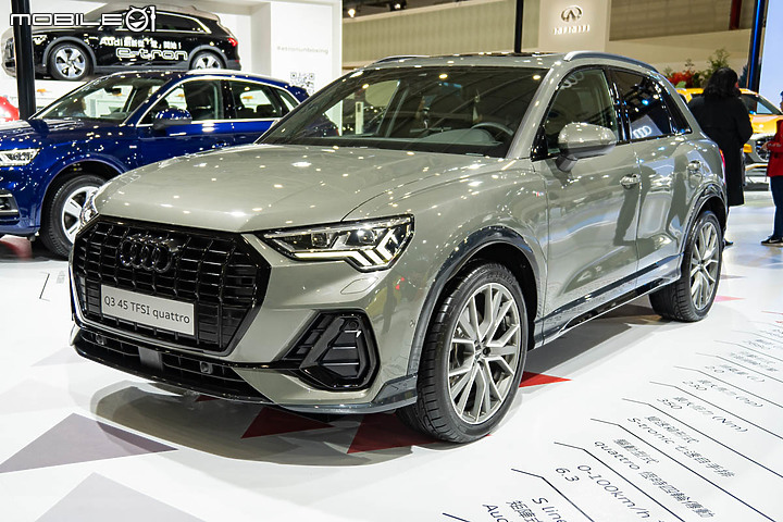 【2020台北車展】Audi Q3現身車展舞台,休旅新星2020正式發表
