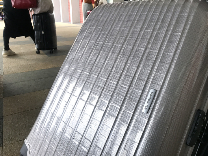 開箱Samsonite ChronoLite 25吋精品行李箱