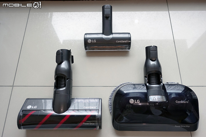 改良再進化的完全體 - LG CordZero A9+ 濕拖無線吸塵器 開箱&新功能體驗