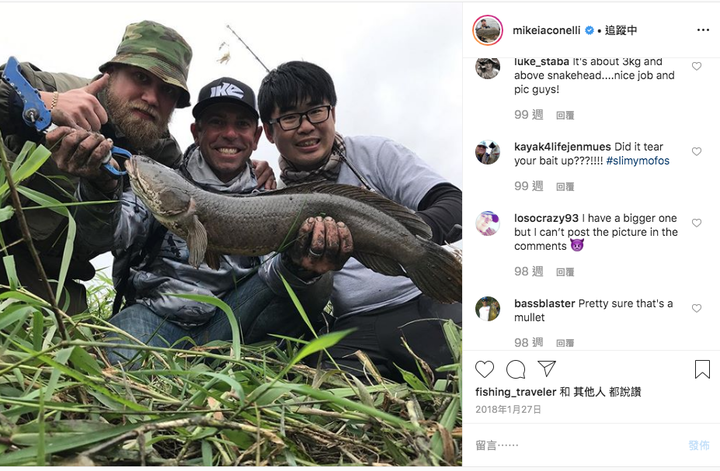 Fishing Traveler (環球釣者) - [淡水河107cm 海鱸 VS 美國巨鱸]夢幻巨海鱸之旅 Day 2 - 與世界第一傳奇釣手，釣魚之神Mike iaconelli的海鱸之旅