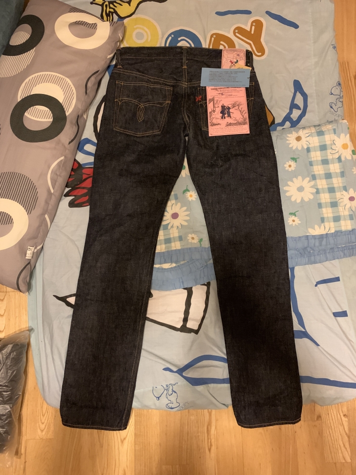 Three Kingdoms Overalls 天然染原色牛開箱
