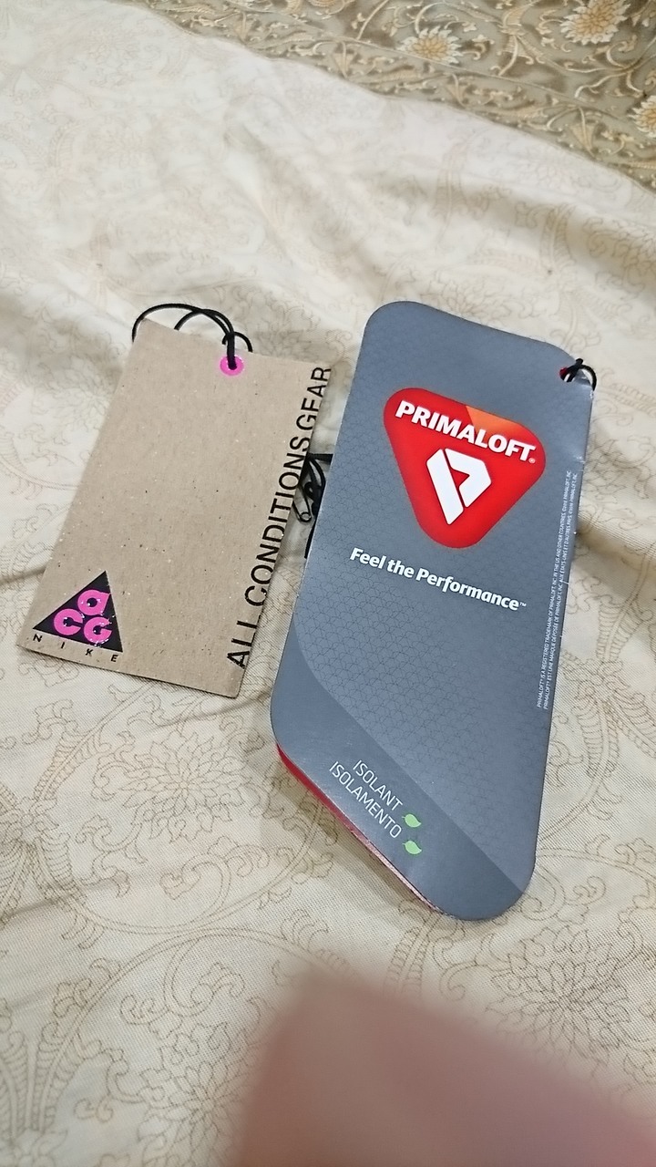 分享：Nike ACG Primaloft 化纖保暖外套