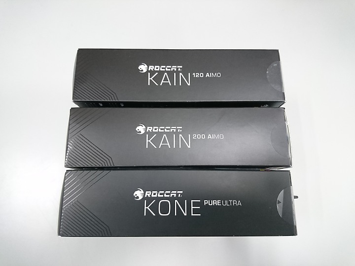【小宅開箱】Roccat 滑鼠大車拼 － 淺聊KAIN 120/ 200 AIMO & KONE PURE ULTRA 【Edit. Alex】