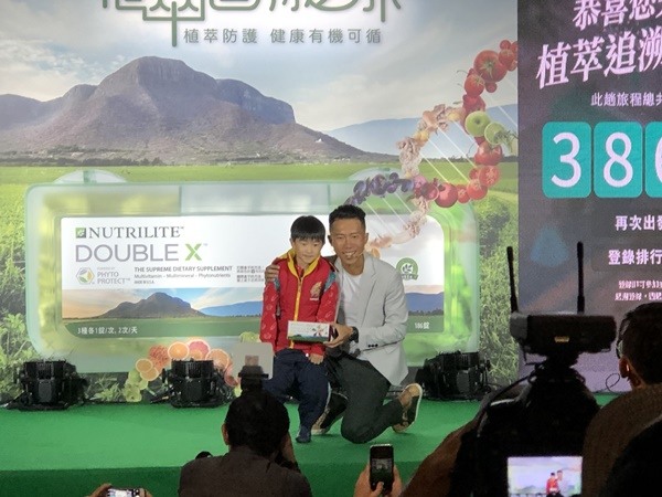 紐崔萊DOUBLE X活動看到陳彥博本人！