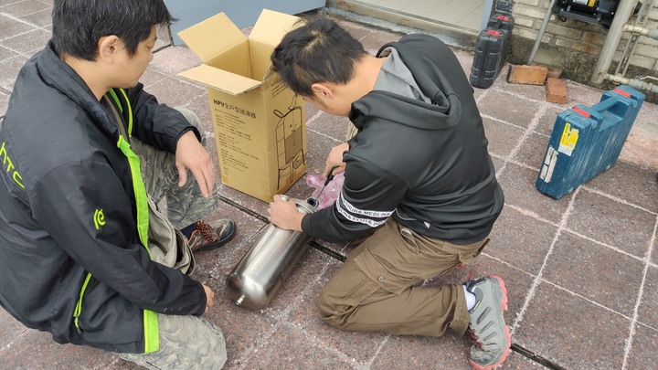 等了一年，終於裝了全戶濾水器