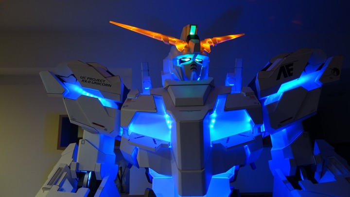 獨角獸鋼彈 紙模型 RX-0 Unicorn Gundam 2.5Meter 1/7.2