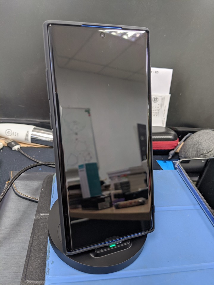 Note10+小開箱加小米立式無線充電測試