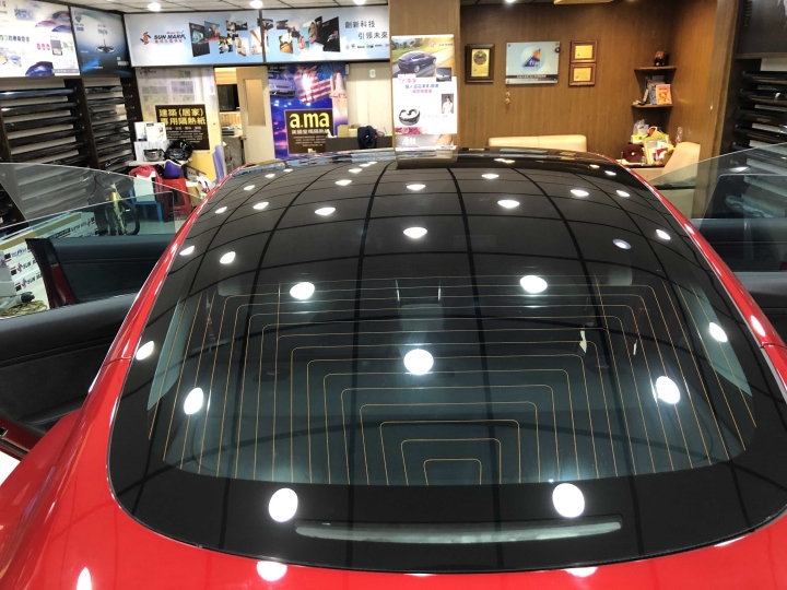 Model 3 隔熱紙分享