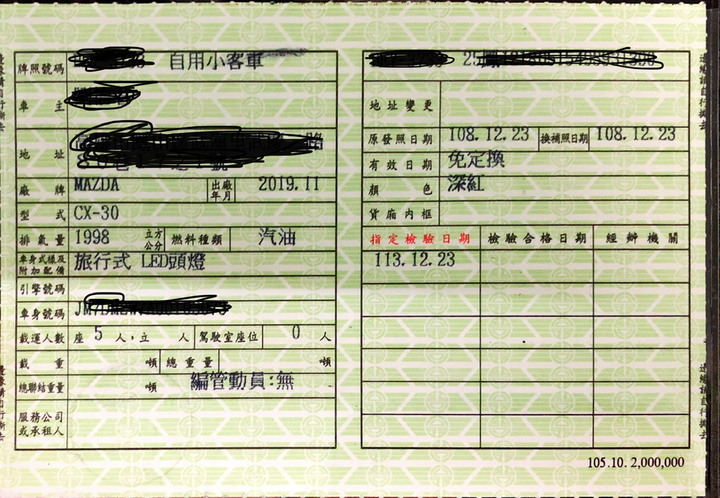 人品不好，別買Mazda新車(後續結果更新）